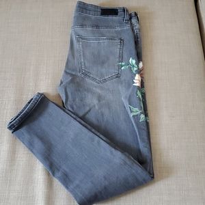 Zara skinny jeans 👖 floral print